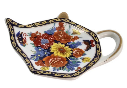 Підставка для чайних пакетиків порцеляни Квіти Київ - фото 1