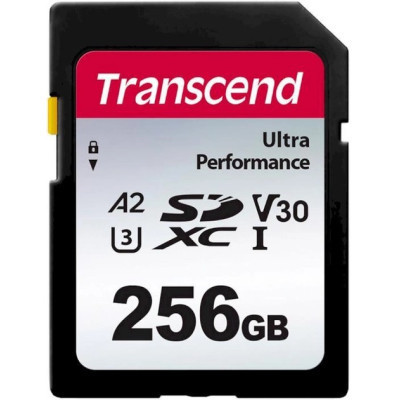 Карта памяти Transcend 256GB SD class 10 UHS-I U3 4K (TS256GSDC340S) Винница - изображение 1