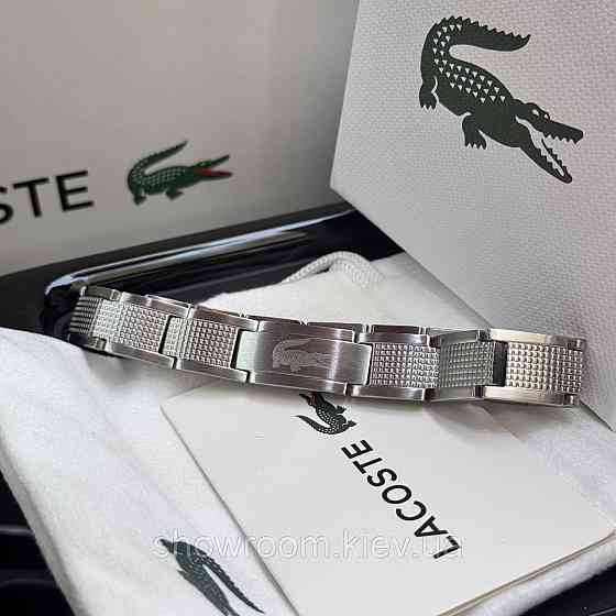 Мужской стильный браслет Lacoste, Лакоста (40192) Киев