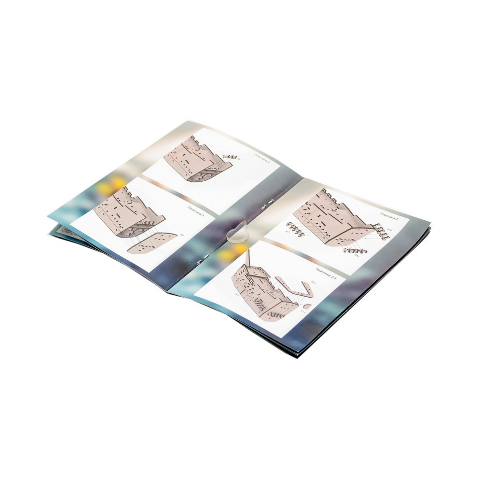 Дерев'яний 3D конструктор "Піратський корабель" Puz-00928, 196 деталей Вінниця - фото 9