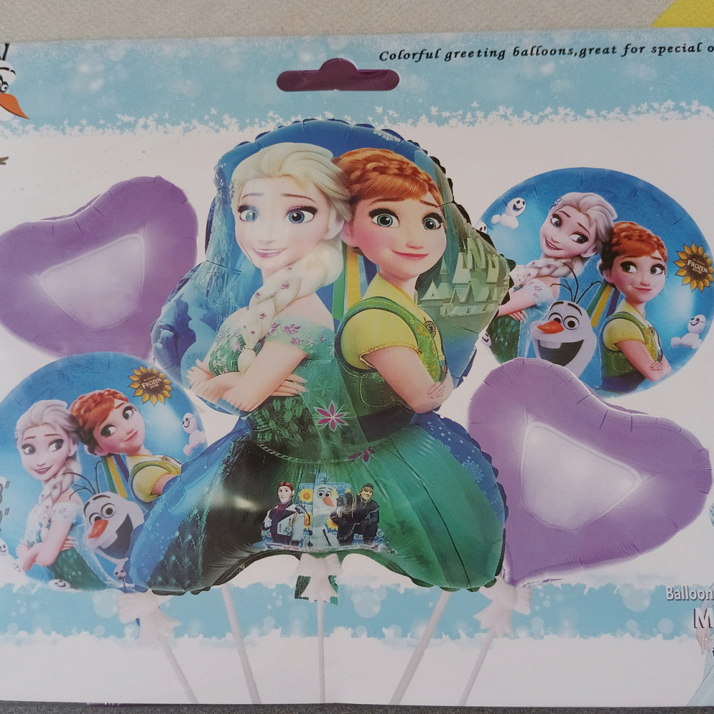 Набор воздушных шаров Эльза и Анна (5 предметов) Киев - изображение 2