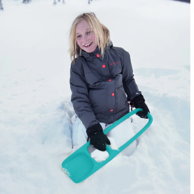 Іграшка для піску QUUT Лопатка SСOPPI з ситом для піску та снігу зелений+жовтий (170204) Вінниця - фото 2