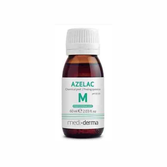 Азелак М пилинг в форме в/с раствора AZELAC M pH 1,0 - 2,0 Medi+derma, 60 мл Днепр