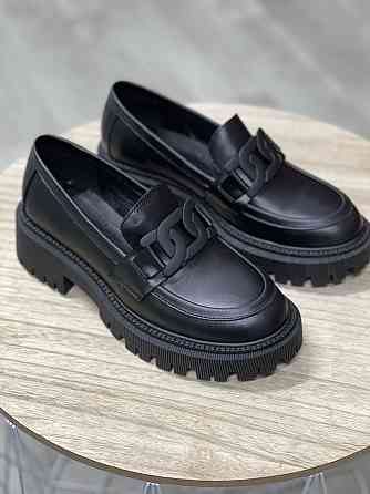 Olli Туфлі жіночі OLLI T-210 чорні (весна-осінь, шкіра натуральна) (4795) Коломыя
