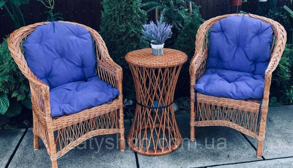Балконная плетеная мебель из лозы Киев - изображение 6