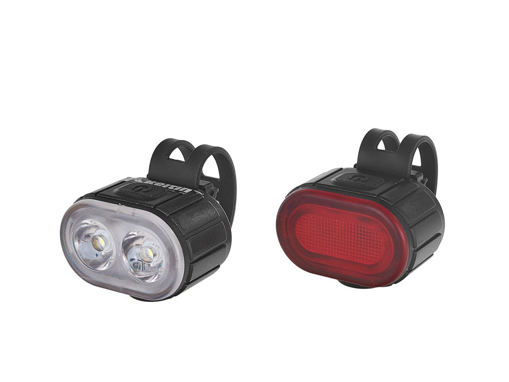 Велосипедні ліхтарики "Keltin" передній + задній USB світлодіодний водовідпорний IPX4 Київ - фото 2