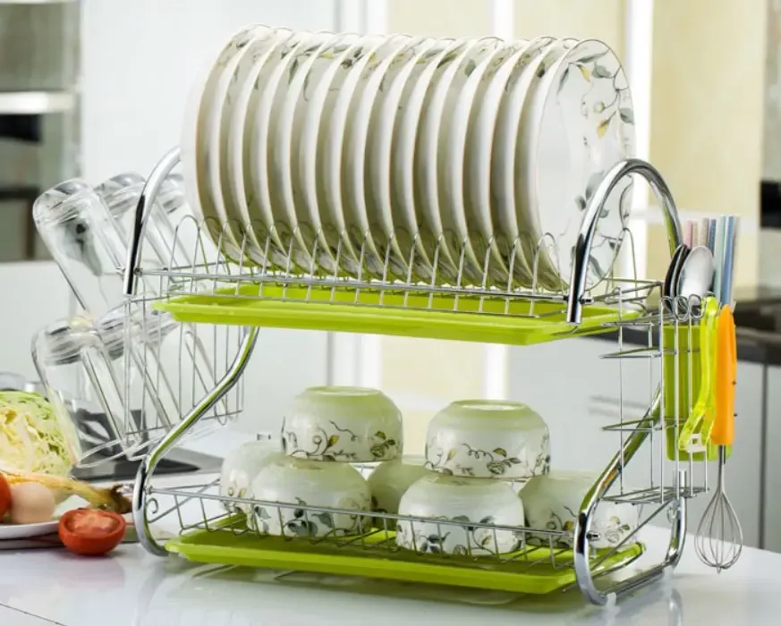 Стойка для хранения посуды kitchen storage rack, сушилка для посуды Коломыя - изображение 4