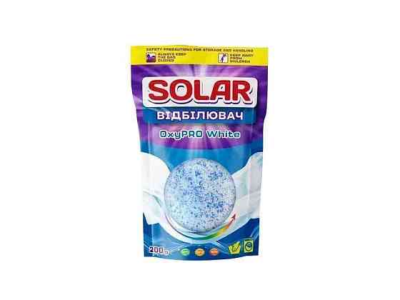 Отбеливатель 200г для тканей Кислородный OXYPRO WHITE ТМ SOLAR Киев