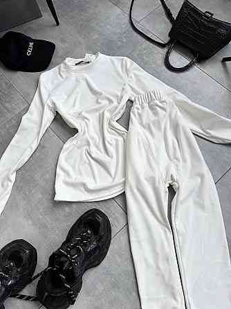 Жіноча базова тепла та приємна термобілизна пума Білий, 42 Одеса