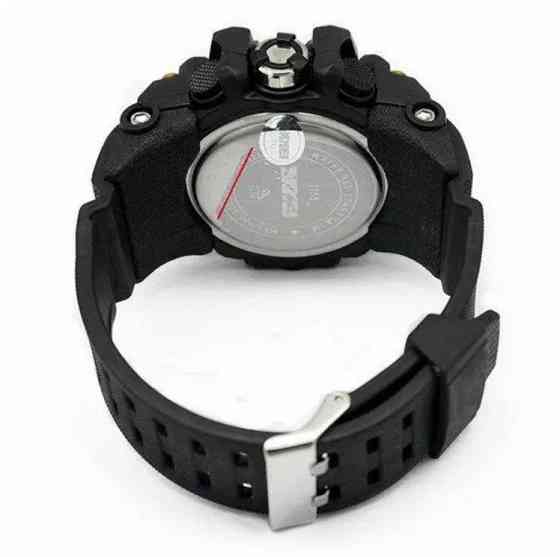 Чоловічий годинник Skmei Hamlet 1155 Чорний з червоним Вінниця