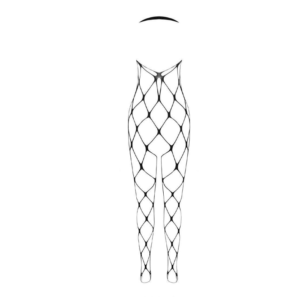 Бодістокінг у дуже велику сітку Passion BS091 black, з доступом Sex Aura Київ - фото 4