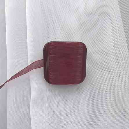 Магніти для штор і гардин Танго набір 2 шт Бордовий (81-180) Київ