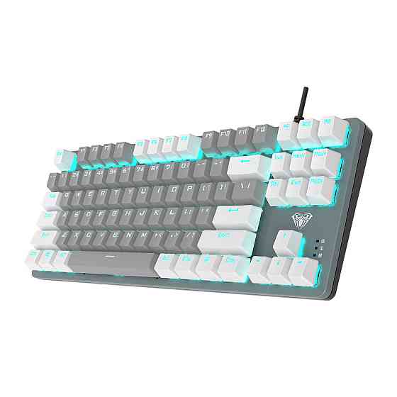 Клавіатура Aula Mechanical F3287 White/Grey keycap KRGD blue (6948391240688) білий, сірий Харків