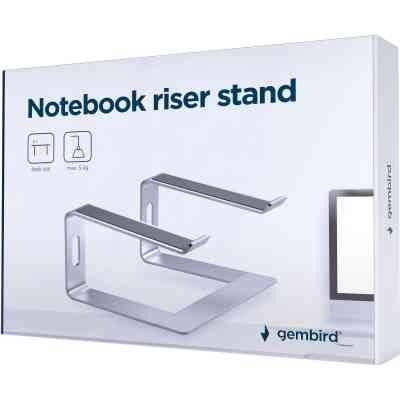 Подставка для ноутбука Gembird до 15.6", алюминий (NBS-D1-01) Вінниця