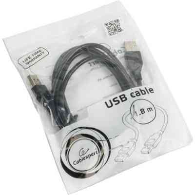 Дата кабель USB 2.0 AM to AM 1.8m Cablexpert (CCP-USB2-AMAM-6) Вінниця