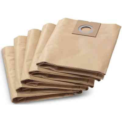 Мішок для пилососу Karcher фільтр-мішки Karcher NT 27/1, паперові, до NT 30/1 Me Classic, 5шт. (6.904-290.0) Вінниця