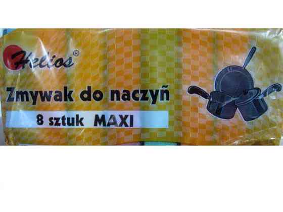 Мочалка поролонова для посуду 8 шт. Польща Харків