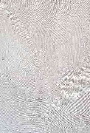 Шпалери вінілові на флізеліні Grandeco Ameli абстракція мазки смужки структурні темно-бежеві Київ