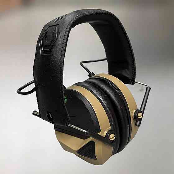 Наушники тактические Earmor M30, активные, NRR 24, цвет – Койот, активные наушники военные Solmir Киев