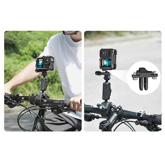 Рамка GoPro 13/12/11/10/9 алюмінієва вертикальна/горизонтальна з ковпачком aMagisn AP09 Київ