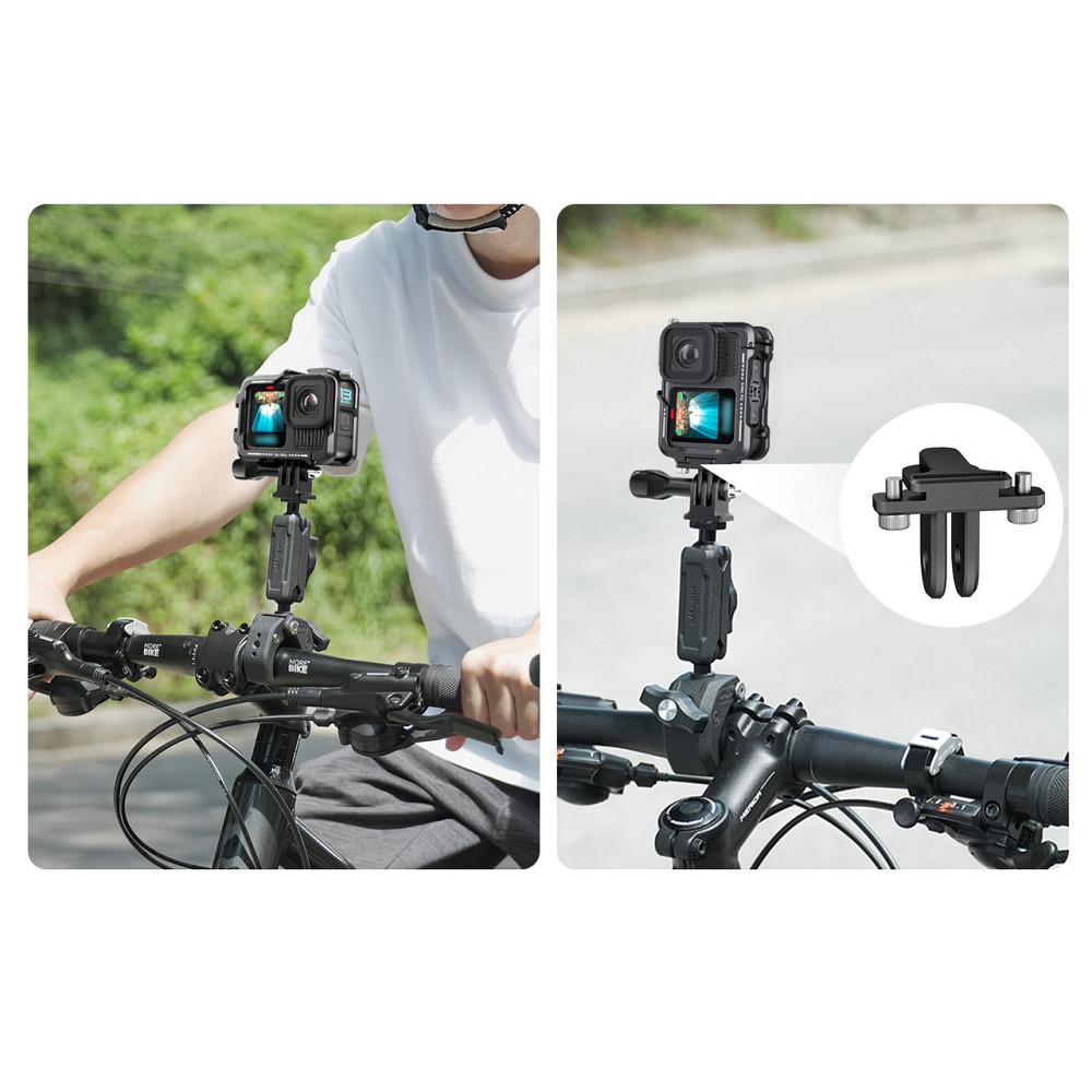 Рамка GoPro 13/12/11/10/9 алюмінієва вертикальна/горизонтальна з ковпачком aMagisn AP09 Київ - фото 3