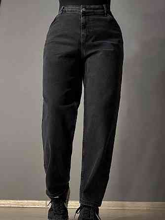 Джинсы женские Sherocco 3302-1 мом relax большие размеры супер батал черные, черный, 46, 46, 134 см, 145 см Киев