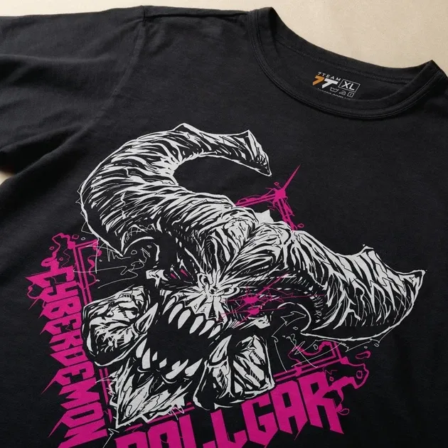 Футболка чоловіча з  принтом Doom Cyber Demon Ballgar Розмір 48 Дніпро - фото 3