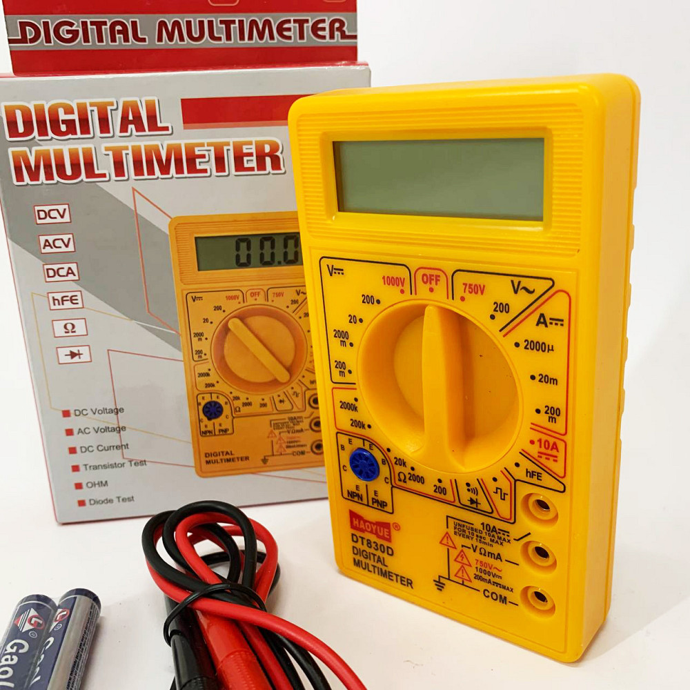 Тестер професійний HAOYUE, Тестер напруги постійного струму, Цифровий мультиметр для струму LP-32 Львів - фото 3