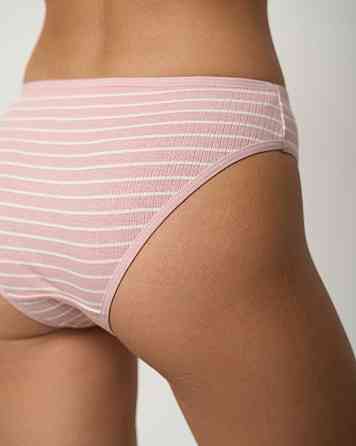 Набор женских трусиков неделек в рубчик -7 шт Nicoletta 713172 XL Киев