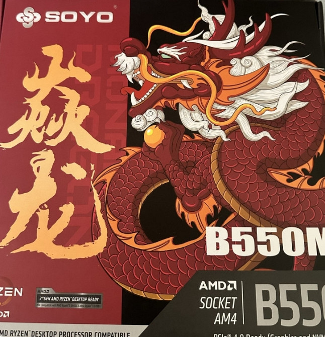 Материнская плата SOYO B550M. Харьков - изображение 2