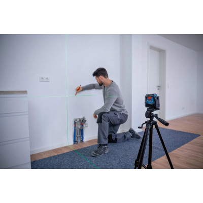 Лазерний нівелір Bosch GLL 12-22 G, до 12м, 0.3мм/м, чохол, 0.35кг (0.601.065.320) Вінниця - фото 5