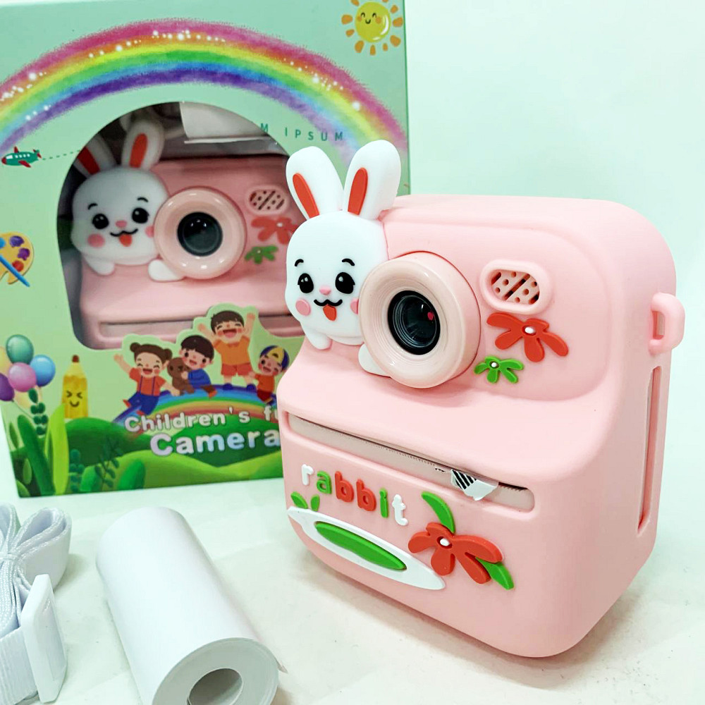 Дитячий фотоапарат селфі з друком фотографій, Дитяча цифрова фотокамера з друком, Фотоапарат для діток IG-55 Львів - фото 7