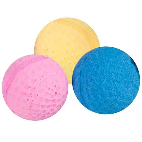 Flamingo Ball Spungy ФЛАМІНГО СПОНЖ М’ЯЧ іграшка для котів Київ