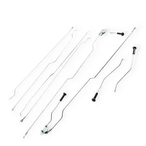 Тяги на кнопку та гачок 2109 (к-кт 8 шт) двері Мукачево