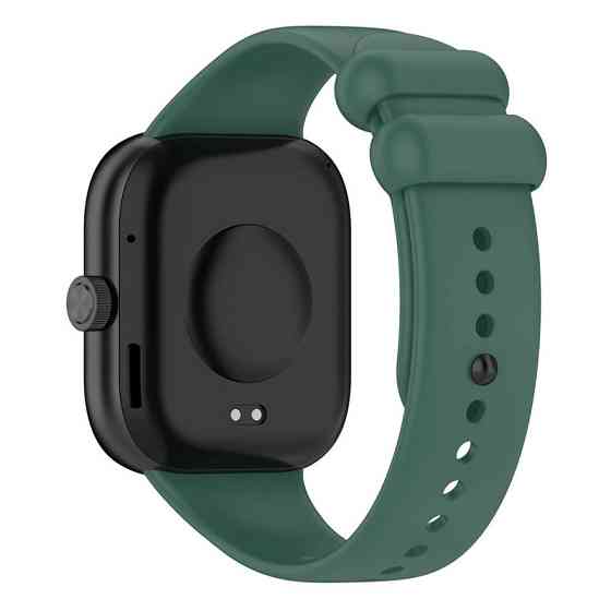 Ремешок для смарт-часов силиконовый Dazzling Xiaomi Redmi Watch 4 27 мм (Зеленый) Николаев