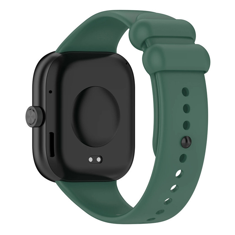 Ремешок для смарт-часов силиконовый Dazzling Xiaomi Redmi Watch 4 27 мм (Зеленый) Николаев - изображение 2