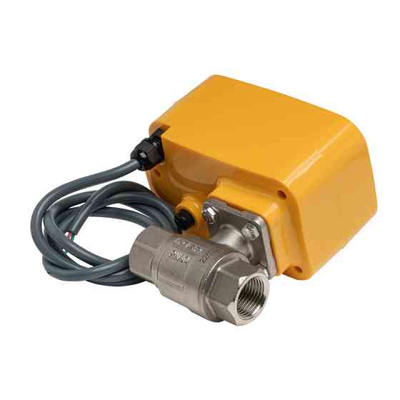 Кран 1/2" з електроприводом Koer KR.S1502-3 12В SUS (KR5568) ( 11872 ) Харків