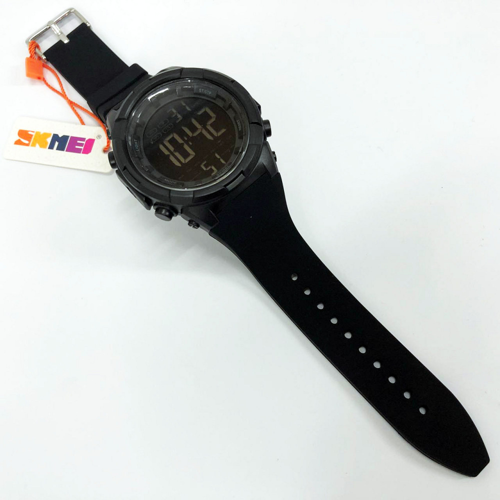 Армейские часы противоударные SKMEI 1845BK, Качественные спортивные часы Бюджетные спортивные LI-56 Львов - изображение 6