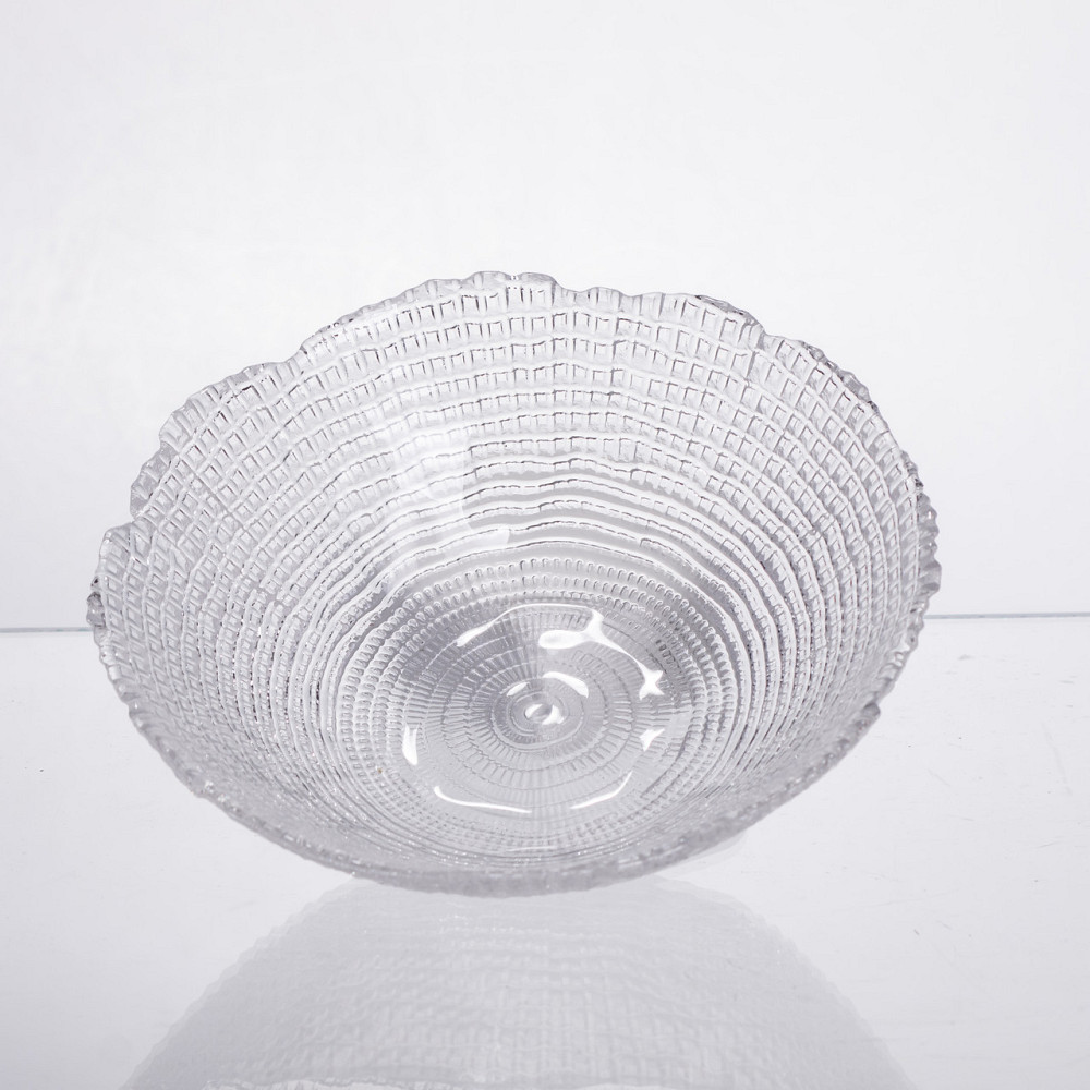 Салатниця маленька скляна прозора 350 мл кругла 64486-50 Київ - фото 2