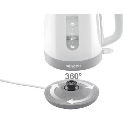 Электрочайник Sencor SWK 1020WH (SWK1020WH) Винница - изображение 10