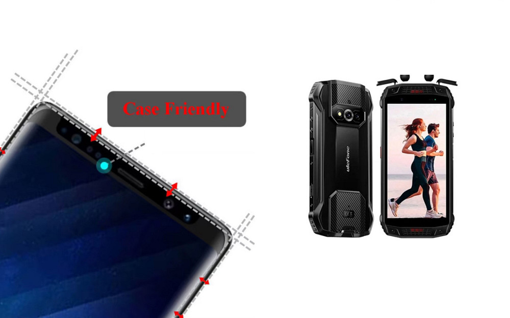 Захисне скло HyperGlass Pro для Ulefone Armor 15 – максимальна чутливість та захист Київ - фото 4