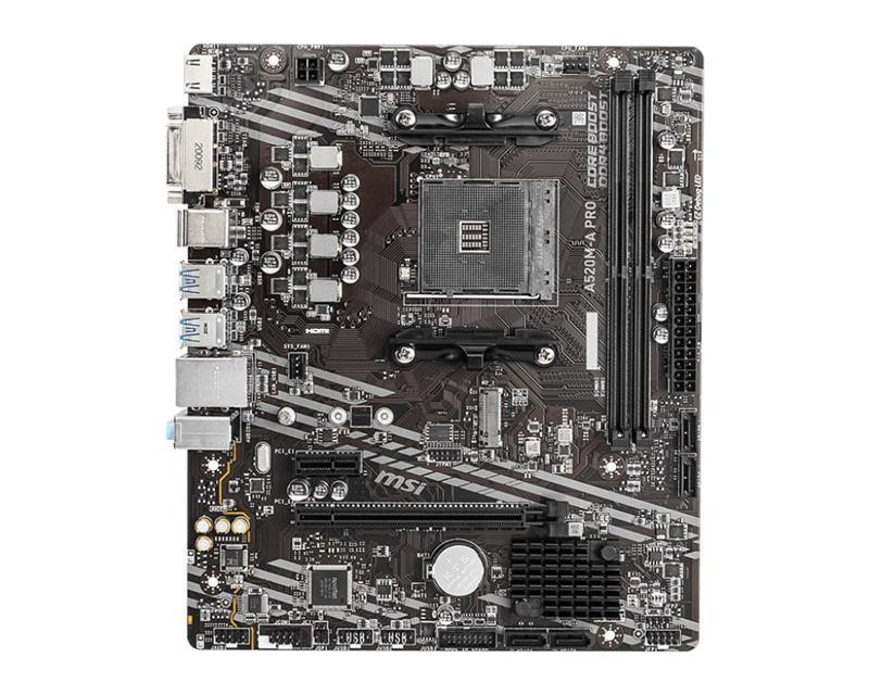 Материнська плата MSI A520M-A Pro Socket AM4 ( microATX ) Харків - фото 2