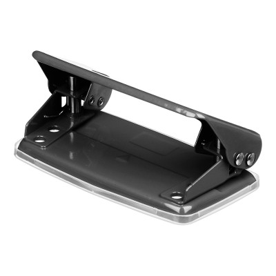 Дырокол Buromax металлический JOBMAX, до 10 листов, 100 х 55 х 50 мм, черный (BM.4039-01) Винница - изображение 2