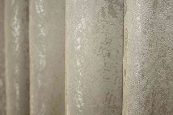 Шторна тканина льон мармур, колекція "Pavliani" колір бежево-сірий 1368ш Київ