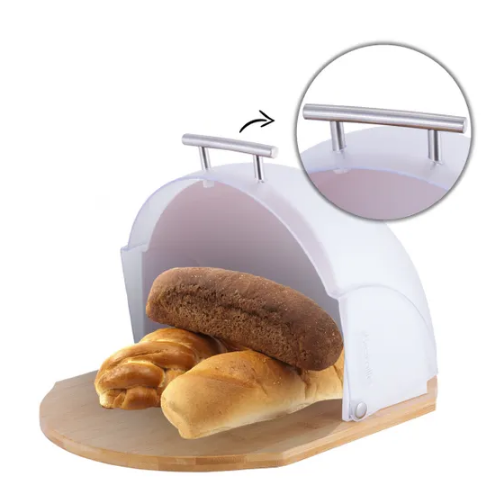 Хлібниця 36,5*26,5*19см бамбук/пластик мікс 1100 KAMILLE Житомир