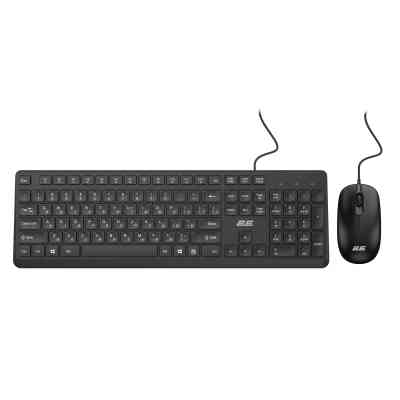 Комплект 2E MK405 USB UA Black (2E-MK405UBK) Вінниця