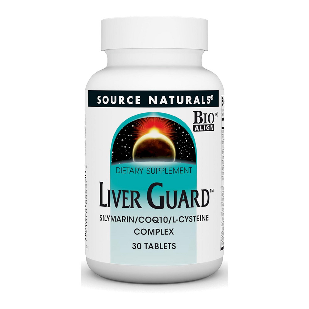 Комплекс для печени Source Naturals Liver Guard 30 таблеток Луцк - изображение 1