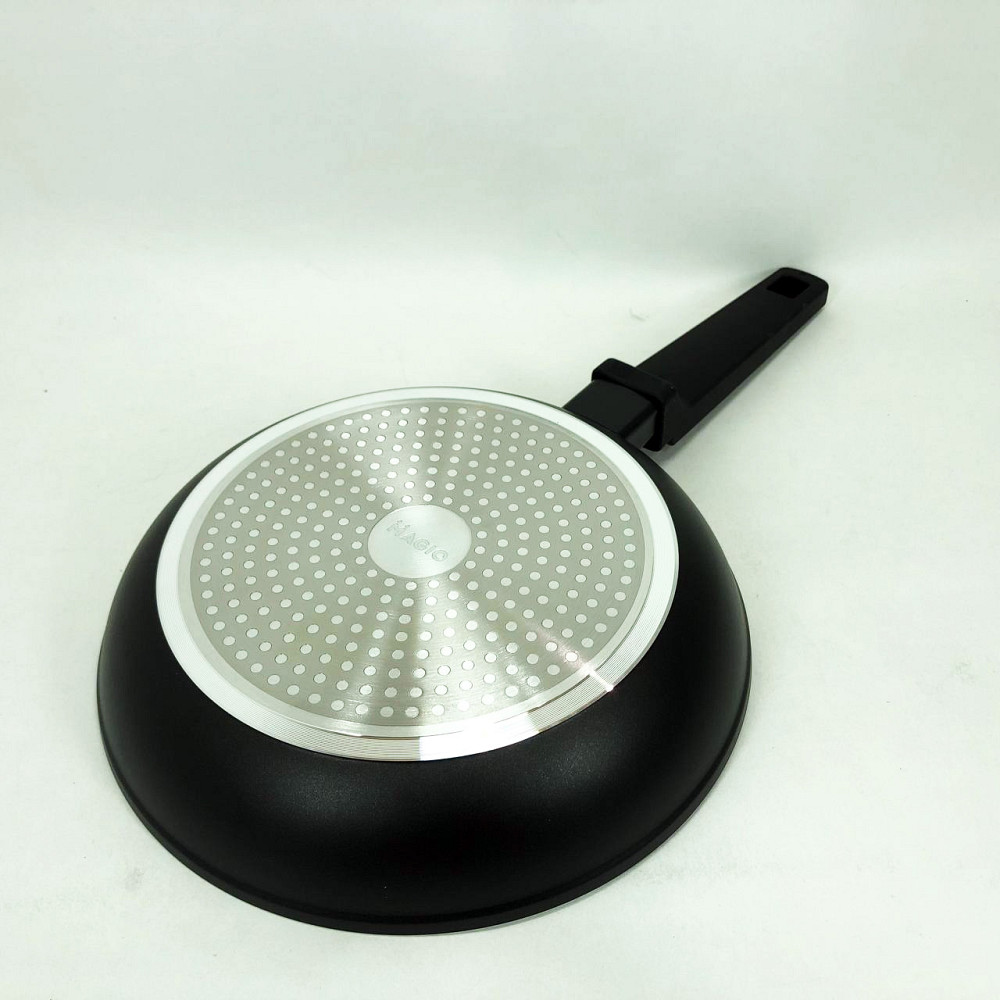 Сковорода качественная гриль Magio, Сковорода с толстым дном, Сковородка удобная для кухни SL-93 Львов - изображение 5