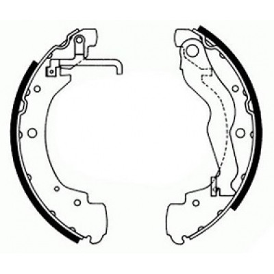 Гальмівні колодки Bosch 0 986 487 895 Вінниця - фото 1