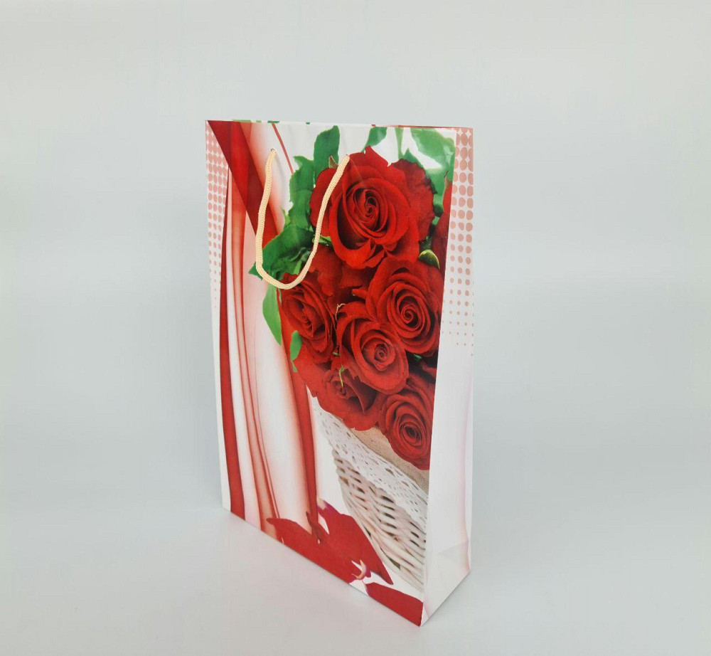 Большой бумажный пакет вертикальный  25/37/8(артBV-178) (12 шт) Харьков - изображение 2